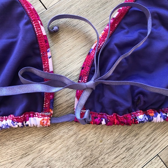 L*Space Floral Print Bikini Top - Picture 5 of 5